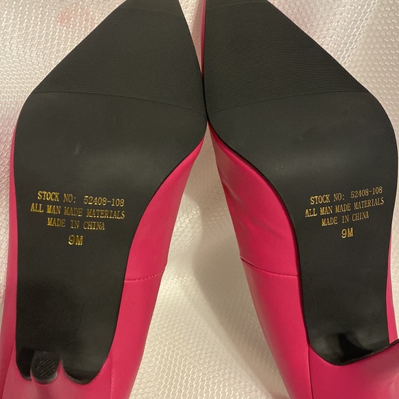 LUNNAH BELLA SIZE 9 fushia lpumps never worn - Picture 6 of 6